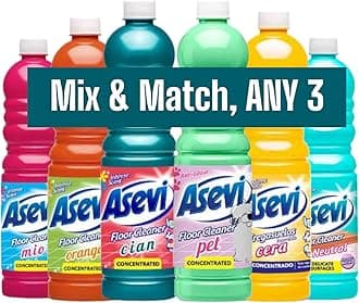 – Floor Cleaner Bundle Concentrated Spanish Cleaning Products | Mix & Match Any 3 | Choose from 7 Floor Cleaners | 3 x 1L Bottles | Powerful Cleaning for Sparkling Floors | Eco-Friendly Formulas
