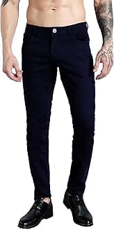Men's Skinny Slim Fit Stretch Comfy Fashion Denim Jeans Pants