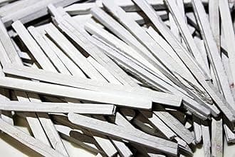 White Indian Slate Clay Pencils - Edible Earthy To Eat slate Pica Rocks - Bulk, Comestible para comer