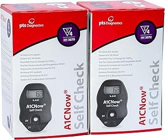 A1CNow glycated Hemoglobin - HbA1c, Hemoglobin A1C Multi-Test System 8 Tests