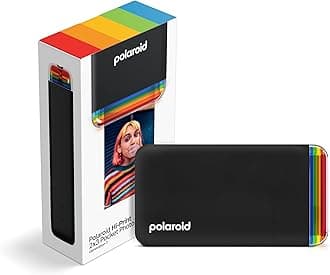 Polaroid Hi-Print - 2nd Generation Bluetooth Connected 2x3 Pocket Photo Dye-Sub Printer - Black Printer Only (9129)