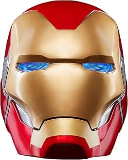 Legends Series Iron Man Premium Electronic Helmet with Light FX, Avengers: Endgame Adult Collectible Roleplay Gear