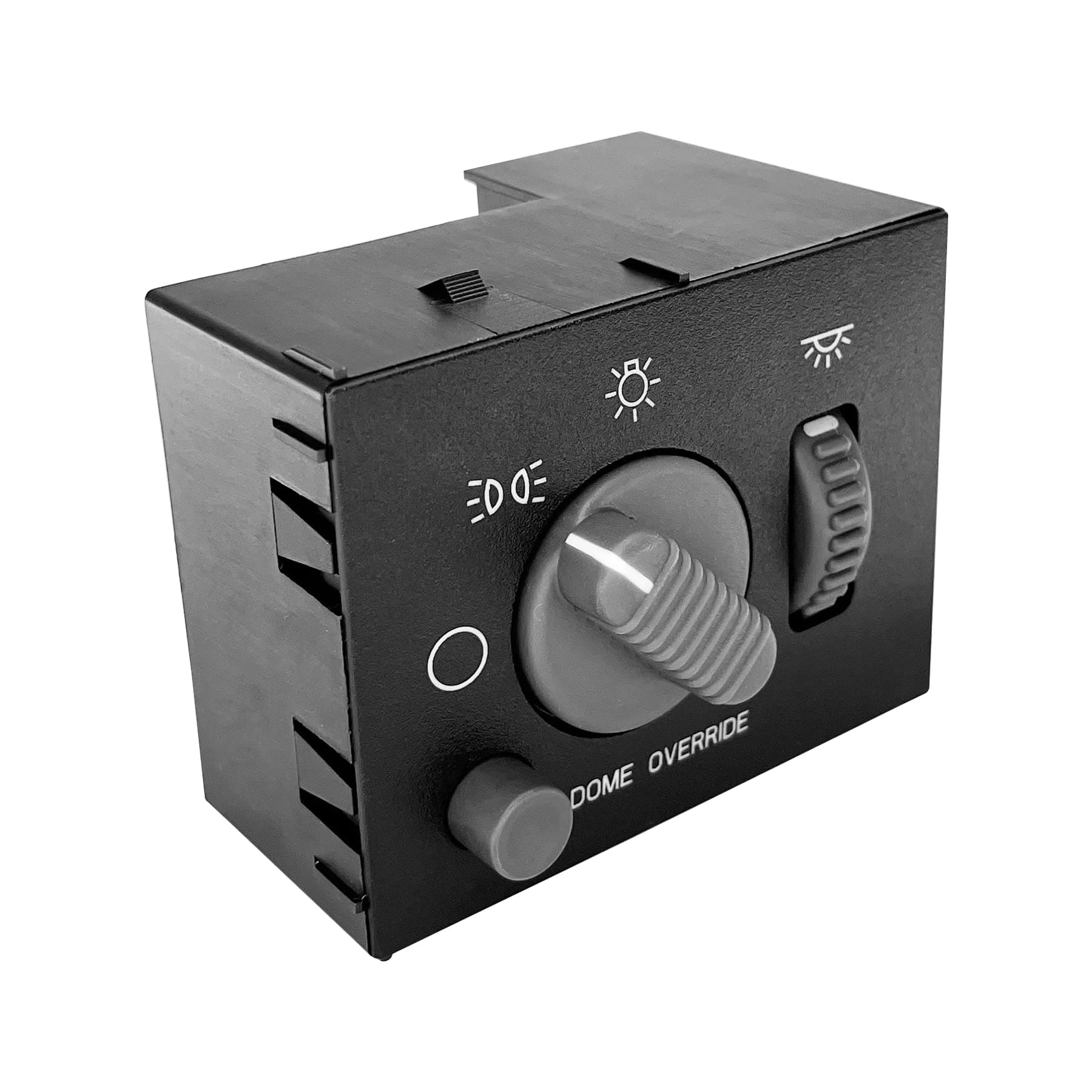 ATRACYPART Headlight Switch Instrument Panel Dimmer Switch Gray Knob | Replacement for 1999-2002 Chevy Avalanche, Silverado, Suburban, Tahoe & GMC Sierra, Yukon | Replaces# 15755595, D1534G, DS-968