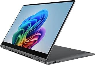 15.6" Galaxy Book5 360 Copilot+ PC, AI Business Laptop, Windows 11 Pro, Intel Core Ultra 7 Processor 256V, FHD AMOLED Touchscreen, 16GB/512GB, 2025 Model, NP754QHA-KA2US, Gray