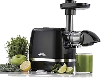 Juicer H3000R Slow Masticating Extractor, 150-Watt, Black