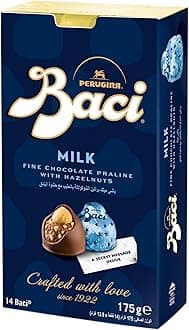 Milk Bijou Chocolate, Fine Cocoa Truffle with Hazelnuts, 175 g (Pack of 1)