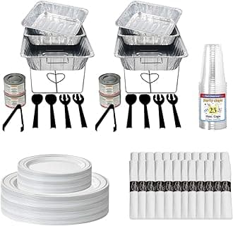 122 Pieces Party Chafing Kit