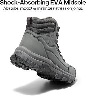 NORTIV 8 Women's Hiking Boots Waterproof Trekking Camping Trail Boots for Outdoor