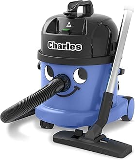 Henry CVC370-2 Charles Wet and Dry Vacuum Cleaner, 15 Litre, 1060 W, Blue, Blue/Black