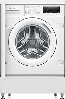 Bosch Home & Kitchen Appliances Serie 6 WIW28302GB Built in Washing Machine with 8kg Capacity, SpeedPerfect, ActiveWater Plus, AllergyPlus, EcoSilence Drive, 1400rpm, White