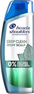 Head & Shoulders Deep Clean For SEVERE Itchy Scalp, Anti-Dandruff Shampoo, Free of Silicones, Parabens and Paraffins, 400 ml