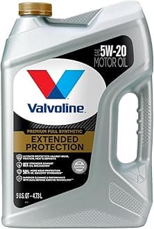 Valvoline Extended Protection Full Synthetic Motor Oil SAE 5W-20 5 Quart