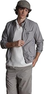 Members Only Men’s Windbreaker Packable Jacket, Waterproof Rain Jacket Men Lightweight for Golf Cycling Fishing Hiking Gear