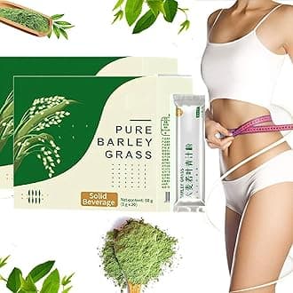 Naveta Barley Grass Powder 100% Pure & Organic,Naveta Organic Barley Grass Powder, Naveta Pure Organic Barley, for Stay up Late, Have Poor Living Habits,Be Good for Health 20 Bags/Box (2 Box)