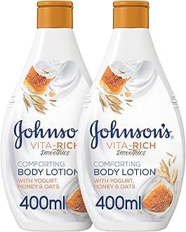 Body Lotion - Vita-Rich Smoothies, Comforting Yogurt, Honey & Oats Formula, 400ml, 1+1 FREE, Hydrating and Nourishing for Soft, Smooth Skin