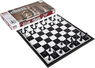 Funskool Chess, Strategy Game, Board Game for Kids, Adults, Families, Educational, Fun, 2 Players, Family Fun, Learning Activity Toy for Childrens, Gift Set for Kid, Ages 7+ Years
