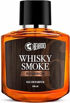 BEARDO Bourbon Whisky Smoke Perfume For Men, 100Ml | Oriental, Woody, Leathery | Long Lasting Perfume | Best Date Night Fragrance Body Spray | Gift For Husband | Gift For Boyfriend |
