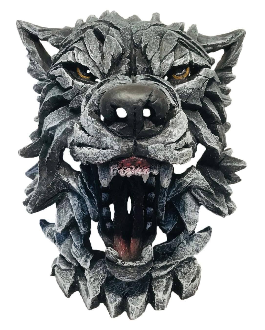 Wolf Bust - Grey, Matt Buckley