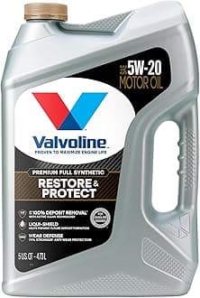 Restore & Protect Full Synthetic 5W-20 Motor Oil 5 Quart