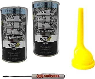 Listing for BG 44K Platinum Fuel System Cleaner and Funnel Combo Pack (2 Cans & 1 Funnel) with Pocket Screwdriver