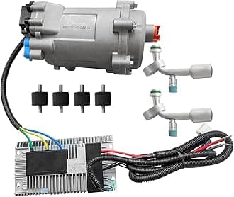 Universal Electric AC Compressor 20cc/r for 12V Auto Air Conditioner Compressor for R134a