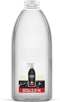 Method Daily Granite Cleaner Refill, Apple Orchard, Cleaning Agent for Granite, Marble, and Other Sealed Stone, 68 fl oz, (Pack of 1)