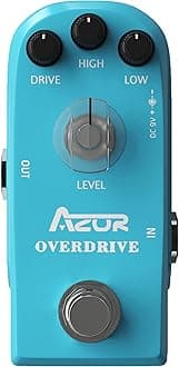 AZOR Azor Overdrive Guitar Effect Pedal True Bypass