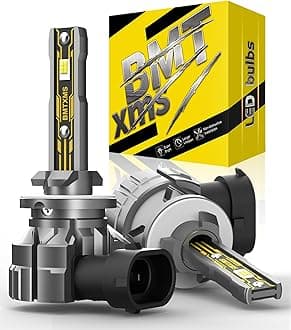 BMT xms 880 881 Fog Lights - 899 893 885 Bulbs - 16000LM 6500K Cool White - LED Fog Lights Bulbs Replacement for Car, Pack of 2