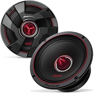 PIONEER P.R.O. Series TS-M651PRO 6.5” Speakers (Pair) – 300W Max, Perfect for high-SPL Builds and pro-Level car Audio