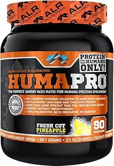 ALR IndustriesHumapro, Protein Matrix Formulated for Humans, Waste Less. Gain Lean Muscle, Fresh Cut Pineapple, 667 Grams