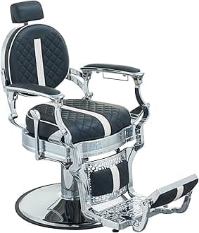 - Vintage Barber Chair for Hairdressers Heavy Tattoo Shampoo Beauty Salon Equipment (Square)