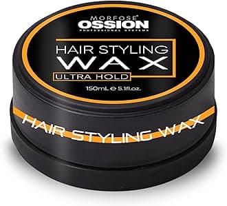 Ossion Premium Barber Line Hair Styling Wax ULTRA HOLD 150ml