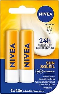 Sun Caring Lip Balm Sticks with SPF 30, Duo Pack (2 x 4.8 g)(Imported from Canada)