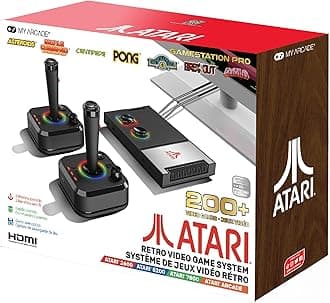 My Arcade Gamestation plus atari retro video game system (over 200 games in 1) - black