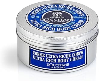 Shea Butter Ultra Rich Body Cream 200ml | Enriched with 25% Shea Butter | Vegan & 97% Readily Biodegradable | Clean & Luxury Beauty Bodycare for All Skin Types