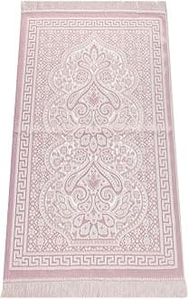 ihvan online, Soft Plush Lux Velvet Muslim Prayer Rug | Thick Janamaz | Sajad...