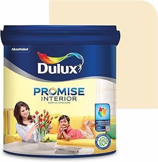 Dulux Promise Interior Emulsion Paint (1L, Summer Feeling) | Brighter & Longer-Lasting Colors | Rich Finish | Chroma Brite Technology | Anti-Chalk | Water-Based Acrylic Paint