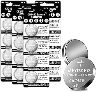 CR2450 button cell 3V lithium button cell batteries CR 2450 batteries pack of 16