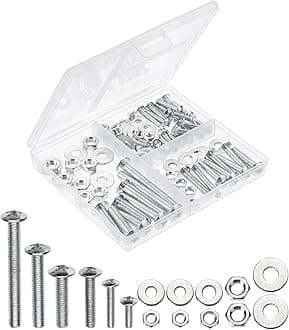 Mr. Pen- Bolts, Nuts, and Washer Assortment Kit, 226 pcs, Nuts and Bolts Assortment Kit