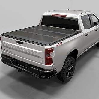 Low Profile Hard Folding Truck Bed Tonneau Cover Fits 2019-2026 Chevy/GMC Silverado/Sierra 1500 6'7" Bed (79.4")