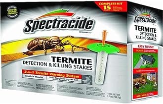 Spectracide 95852 Terminate Termite Detection Killing Stakes, 15 Count