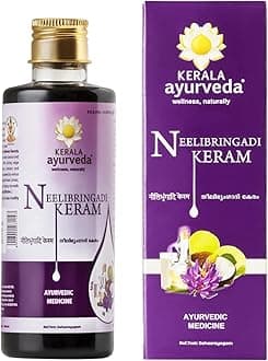 Kerala Ayurveda Neelibringadi Keram Hair Oil - 200 ml (Pack of 2)