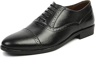 LOUIS STITCH Mens Italian Leather Handmade Oxford Formal Lace Up Shoe (RGOX)