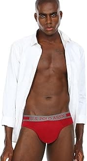 U.S. POLO ASSN. Men's I100 Ultra Soft Supima Cotton Premium Briefs - Pack of 1