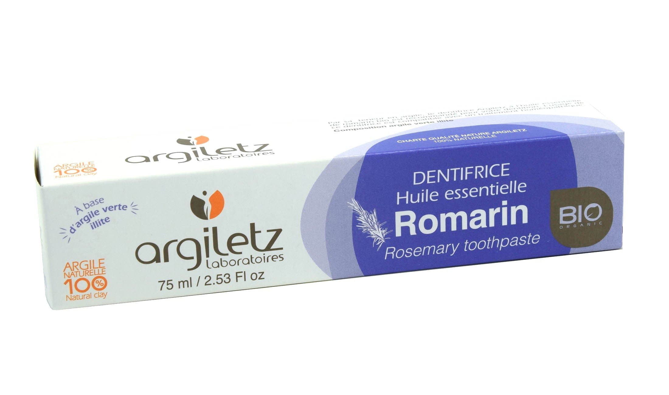 Argiletz Rosemary Toothpaste 75ml