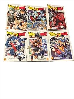 Dragon Ball Super Manga Collection, Vol. 16-21, 6 Book Set