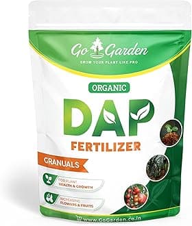 Go Garden Organic DAP Prom Plant Food | Plant Nutrient | Plant Fertilizer | Gardening 1950 Gram, Granules