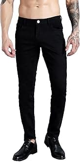 Men's Skinny Slim Fit Stretch Comfy Fashion Denim Jeans Pants