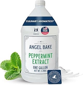 - Pure Willamette Valley Peppermint Extract 2x, 1 Gallon - Natural Essence for Beverage Formulations, Bulk Manufacturing, Professional Foodservice - Kosher Certified, Vegan, Gluten-Free, Keto Friendly