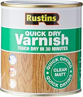 Quick Dry Varnish, Clear Matt, 500 ml